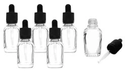 6PK Barnes Dropping Bottles, 30mL - Transparent - Screw Cap - Soda Glass -Laboratory Instrument Store p7ftxyeibc4zcnjdwpiu