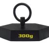 Hexagonal Mass, 300 Grams - With Lifting Ring - Cast Iron -