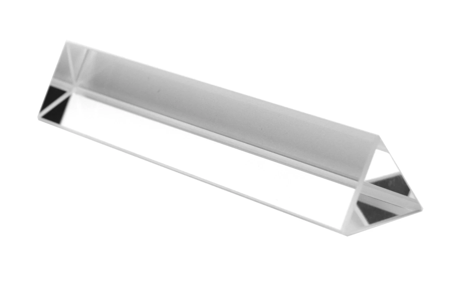 Equilateral Prism, 6x1" - Glass - Useful For Experiments In Optics, Light Refraction & Wavelengths - 2 Equilateral Prism, 6x1" - Glass - Useful For Experiments In Optics, Light Refraction & Wavelengths - - Image 2