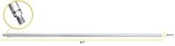Retort Stand Rod, 19.8" (50cm) - Aluminum - 10 X 1.5mm Thread 5 Retort Stand Rod, 19.8" (50cm) - Aluminum - 10 X 1.5mm Thread -Laboratory Instrument Store pmzn3n4vdeyfneqawtlh