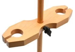 Double Funnel Stand - Holds 2 Funnels - Hardwood -Laboratory Instrument Store pp7xenulxobmqtvfblo9