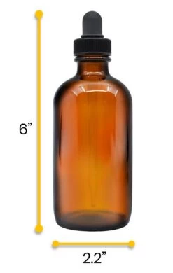 Dropping Bottle, 180mL - Amber - Screw Cap - Soda Glass -Laboratory Instrument Store prtgovzd9yuai74kanqo
