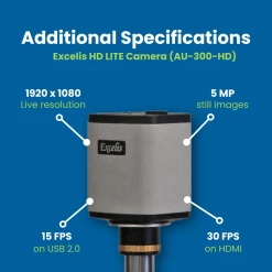 Digital Stereo Microscope With Camera, 3079-HD - 8-35X Zoom Magnification - 1080p HD Resolution - 5 MP Image & 15 FPS Video Capture - HDMI/USB 2.0 Outputs 5 Digital Stereo Microscope With Camera, 3079-HD - 8-35X Zoom Magnification - 1080p HD Resolution - 5 MP Image & 15 FPS Video Capture - HDMI/USB 2.0 Outputs -Laboratory Instrument Store pycjppl7azfvpypzkzxc