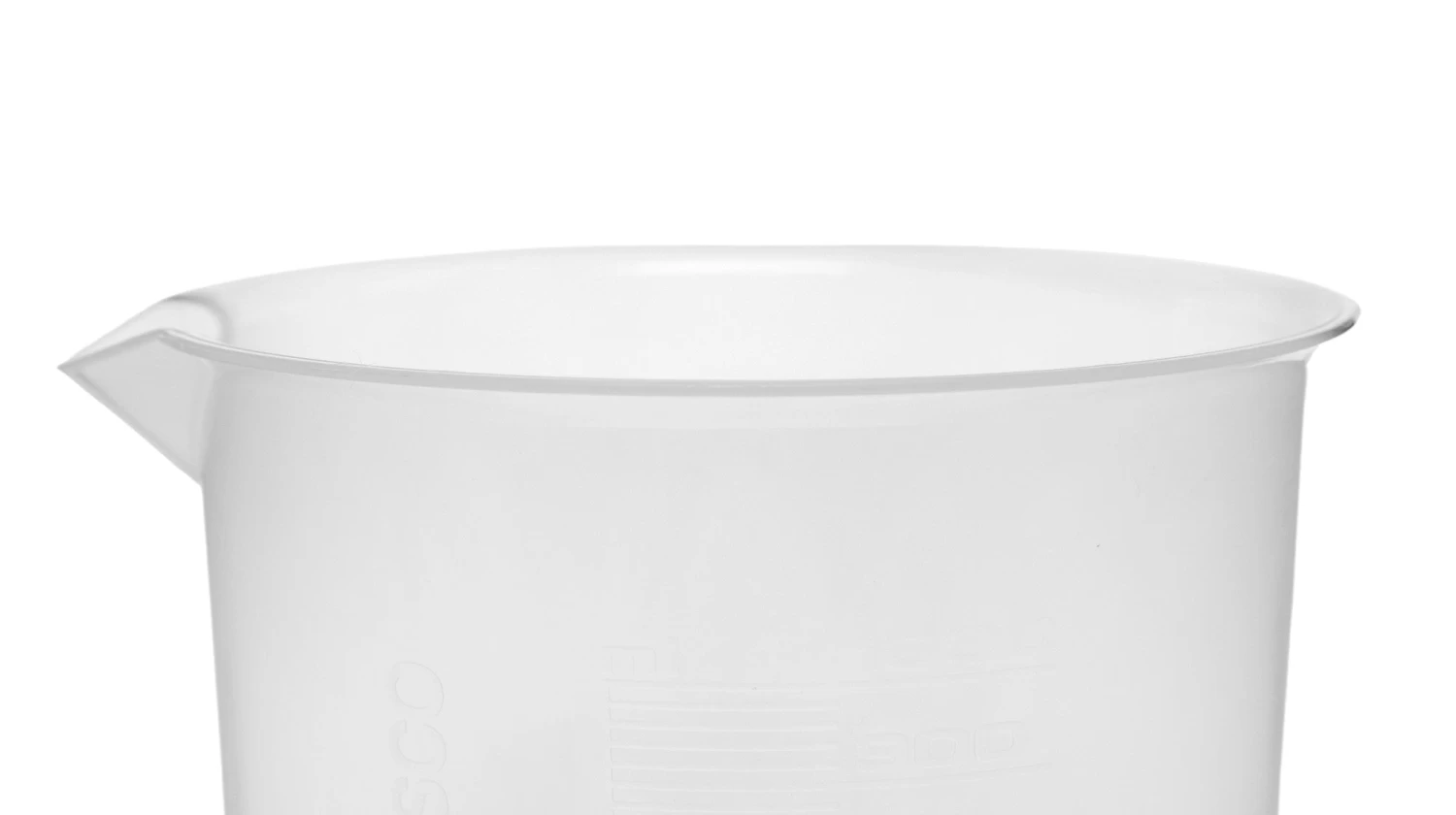 12PK Plastic Beakers, 2000ml - Polypropylene - Raised Graduations 4 12PK Plastic Beakers, 2000ml - Polypropylene - Raised Graduations - Image 4