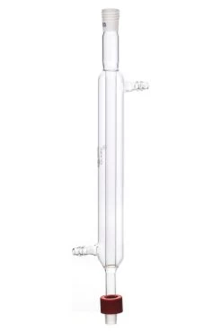 Liebig Condenser, 200mm, 14/22 Socket/Cone Size, Interchangeable Screw Thread Joint, Borosilicate Glass -