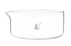 Crystallizing Dish, 3500ml - Flat Bottom - Borosilicate Glass -