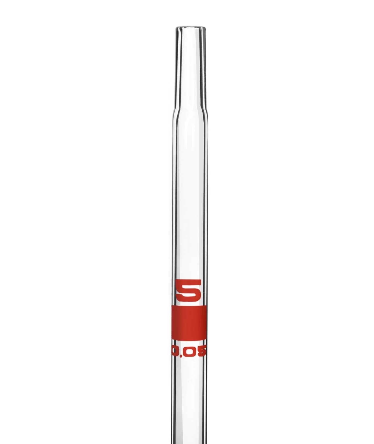 Serological Pipette, 5ml - Class B - Tolerance ±0.050ml- Borosilicate 3.3 Glass 3 Serological Pipette, 5ml - Class B - Tolerance ±0.050ml- Borosilicate 3.3 Glass - Image 3
