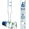 Burette, 100mL - Class B - With Stopcock - White Graduations - Borosilicate Glass
