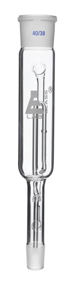 Extractor, 100ml Capacity, Socket Size 40/38, Cone Size 24/29, Spare Part For Soxhlet Extraction Apparatus, Borosilicate Glass