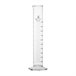 Graduated Cylinder, 1000ml - Class B - White Graduations - Hexagonal Base
