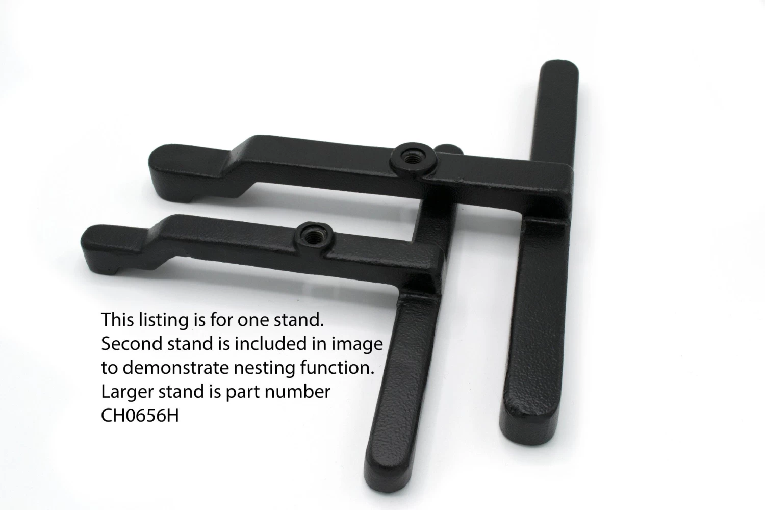 T-Shaped Nesting Support Base - 8.5"x7.5" - Cast Iron 3 T-Shaped Nesting Support Base - 8.5"x7.5" - Cast Iron - Image 3