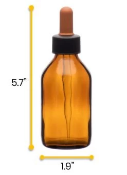 6PK Dropping Bottles, 100mL - Amber - Screw Cap - Soda Glass -Laboratory Instrument Store rcenwieirspmqnemsywx 8762d4fe 1ebc 441a 96d9 1120cbe92d47