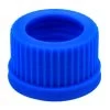 Pack Of 10 Threaded Screw Caps, Open - Joint Size 24/29 - Plastic, Blue Color - Spare / Additional Part -