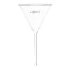Heavy Filter Funnel, 75mm - Plain Stem, 8mm - Borosilicate Glass