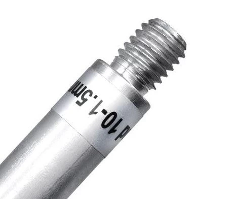 Retort Stand Rod, 19.8" (50cm) - Aluminum - 10 X 1.5mm Thread 2 Retort Stand Rod, 19.8" (50cm) - Aluminum - 10 X 1.5mm Thread - Image 2