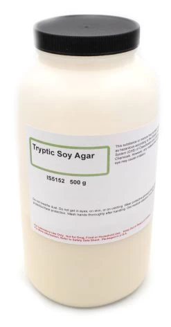 Tryptic Soy Agar (TSA) Powder, 500g - General Purpose Growth Medium -