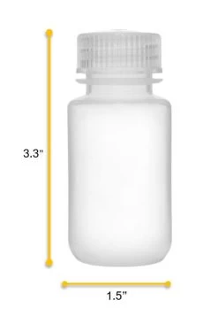 12PK Reagent Bottles, 60ml - Wide Neck With Screw Cap - Polypropylene -Laboratory Instrument Store sfedikbdfh2vkam20ub9 a149c8ad 2f4b 421c bee0 8c6294ab85a3