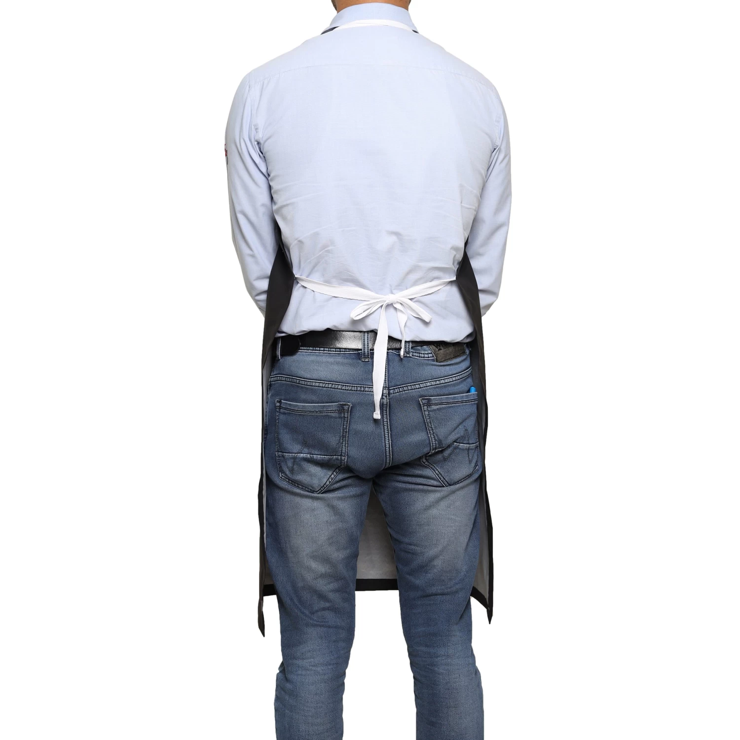 Rubber Vinyl Apron, Small (27"W X 30"L) - Black 5 Rubber Vinyl Apron, Small (27"W X 30"L) - Black - Image 5