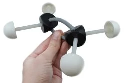 Molecular Model Kit (263 Pieces), VSEPR Model Advanced Set, Organic And Inorganic Chemistry, Multifaced For Complex Arrangements With Double/Triple Bonds, Orbitals With 2 Dots, Large Pieces, Case Incl -Laboratory Instrument Store shqzfmdwfvg66pre5rv0