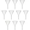 10PK Filter Funnel, 3" - Polyethylene Plastic - Chemical Resistant