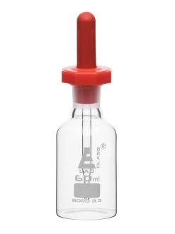 Dropping Bottle, 60mL - Transparent - Borosilicate Glass -Laboratory Instrument Store svvblcyag4yrzvdclhkj