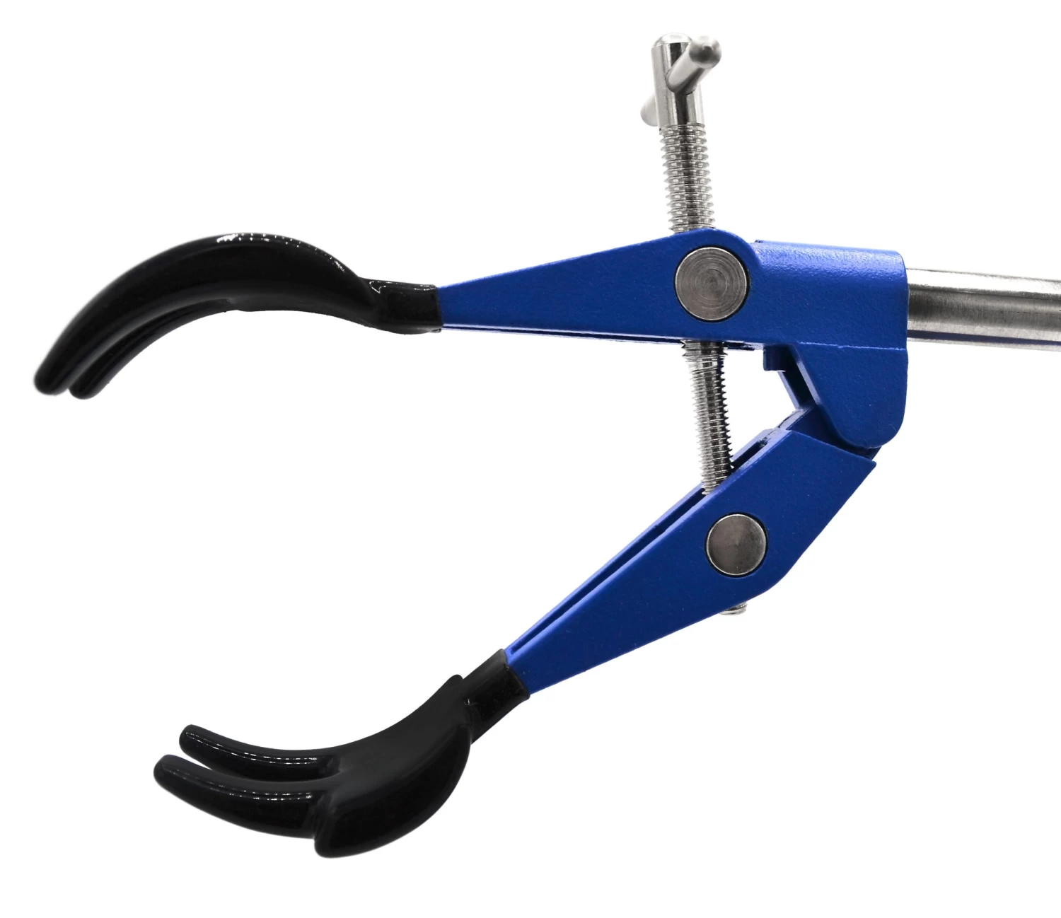 4 Prong, Vinyl Coated Clamp, Stainless Steel Rod - 4.1" Max Opening 6 4 Prong, Vinyl Coated Clamp, Stainless Steel Rod - 4.1" Max Opening - Image 6