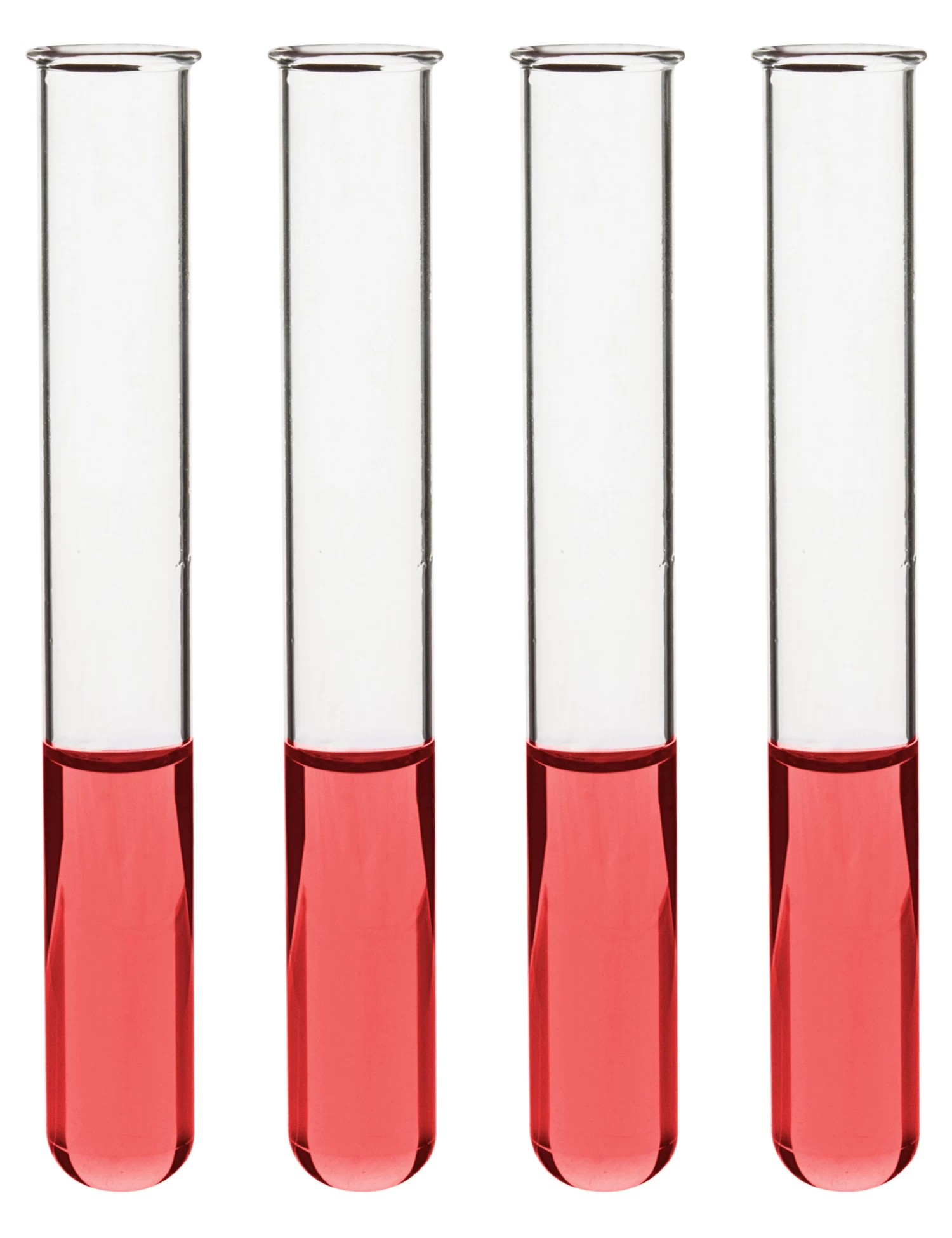 48PK Test Tubes, 15mL, 15x130mm - Rimmed - Light Wall, 1.2mm Thick - Borosilicate 3.3 Glass 1 48PK Test Tubes, 15mL, 15x130mm - Rimmed - Light Wall, 1.2mm Thick - Borosilicate 3.3 Glass