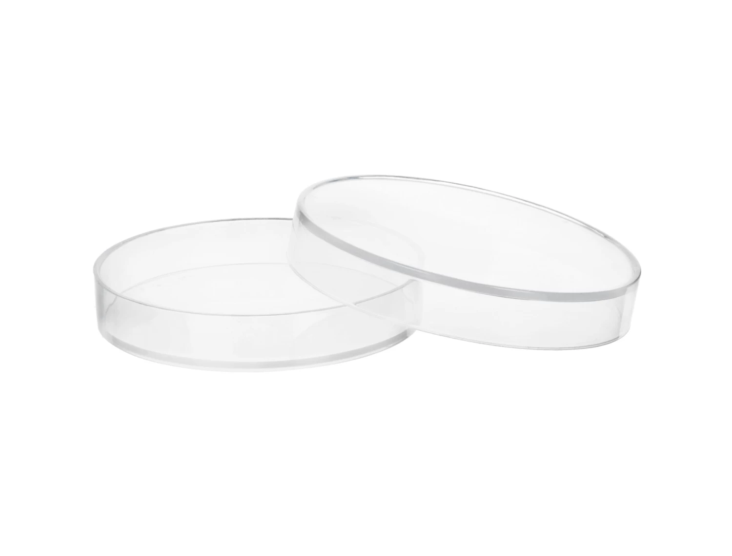 12PK Petri Dishes, 2.9" X 0.5" (75 X 13mm) - With Lid - Polypropylene Plastic 2 12PK Petri Dishes, 2.9" X 0.5" (75 X 13mm) - With Lid - Polypropylene Plastic - Image 2