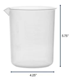 3PK Plastic Beakers, 1000ml - Polypropylene - Raised Graduations -Laboratory Instrument Store tfaxnj9fwr81wweekzq4 7a22a613 54bc 41f0 b432 ea9ce46ebf79