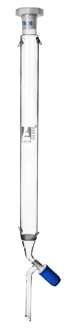 Chromatography Column, 12 Inch - 19/26 Joint Size - Borosilicate Glass