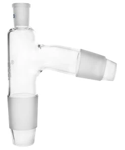 Plain Still Head, B14 Thermometer Socket - 34/35 Cone Size For Flask, 34/35 For Condenser - Borosilicate Glass - 5 Plain Still Head, B14 Thermometer Socket - 34/35 Cone Size For Flask, 34/35 For Condenser - Borosilicate Glass - -Laboratory Instrument Store tox3fg74nzinptokgujn