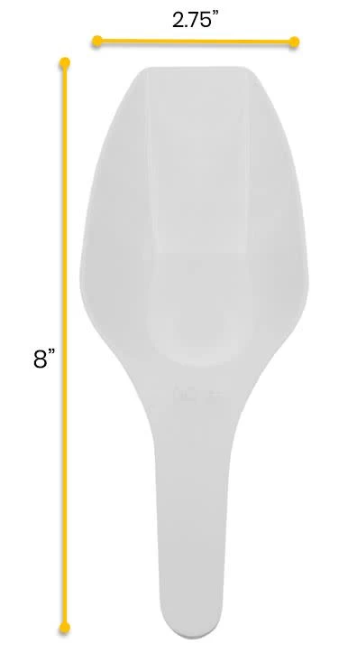 6PK Scoops, 100mL - Flat Bottom - Polypropylene 7 6PK Scoops, 100mL - Flat Bottom - Polypropylene - Image 7