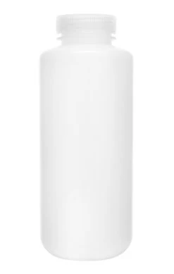 Reagent Bottle, 1000mL - Wide Mouth With Screw Cap - HDPE