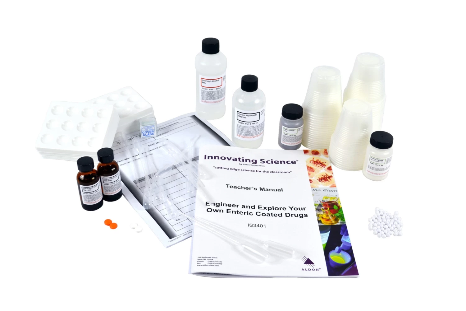 STEM Investigations: Engineer And Explore Your Own Enteric Coating (Materials For 15 Groups Of Students) 1 STEM Investigations: Engineer And Explore Your Own Enteric Coating (Materials For 15 Groups Of Students)