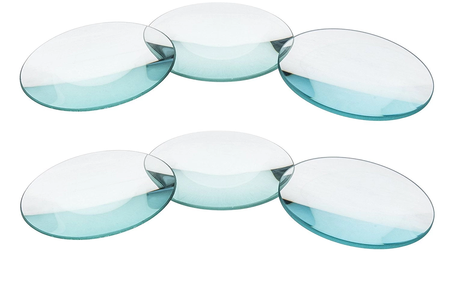 6pc Optical Lens Set, 2" - 200mm, 300mm, 500mm Focal Lengths - 3 Double Convex & 3 Double Concave 2 6pc Optical Lens Set, 2" - 200mm, 300mm, 500mm Focal Lengths - 3 Double Convex & 3 Double Concave - Image 2