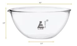 Evaporating Basin, 500ml - Flat Bottom - Borosilicate Glass - 5 Evaporating Basin, 500ml - Flat Bottom - Borosilicate Glass - -Laboratory Instrument Store ukt2l48bvoxhyqzjl8vc