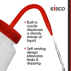 Wash Bottle For Acetone, 500ml - Labeled With Color Coded Chemical & Safety Information (2 Color)- Wide Mouth, Self Venting, Low Density Polyethylene - -Laboratory Instrument Store uozag4mkfcgoyd4st5dk c7086345 19ec 4aba 9470 2741e7e7b329