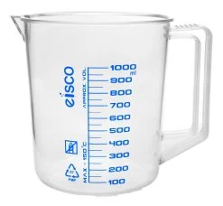 Measuring Jug, 1000ml - TPX Plastic - Screen Printed Graduations - With Handle & Spout
