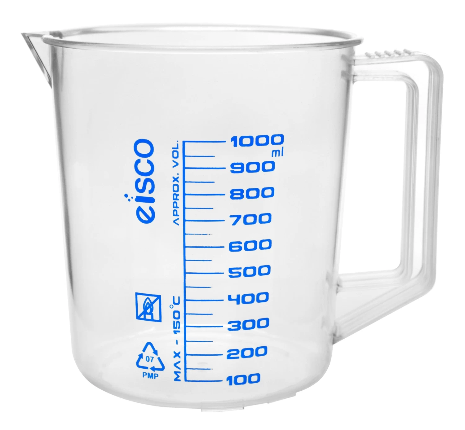 Measuring Jug, 1000ml - TPX Plastic - Screen Printed Graduations - With Handle & Spout 1 Measuring Jug, 1000ml - TPX Plastic - Screen Printed Graduations - With Handle & Spout