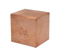 Specific Gravity Cube - Copper - No Hook