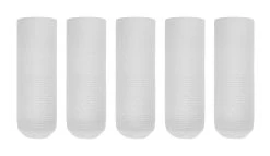 5PK Cellulose Extraction Thimbles, 43mm O.D. X 123mm L - Fits 200mL Soxhlet Extractor CH0888C