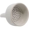 Buchner Funnel, 7.5cm - Porcelain - Straight Sides, Perforated Plate -