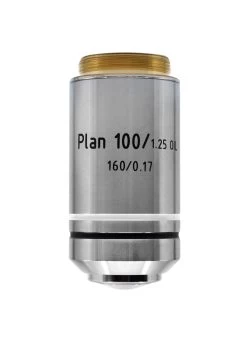 Microscope Objective, 100xR Oil DIN Plan Achromat - FitsEXC-120 Series Microscopes