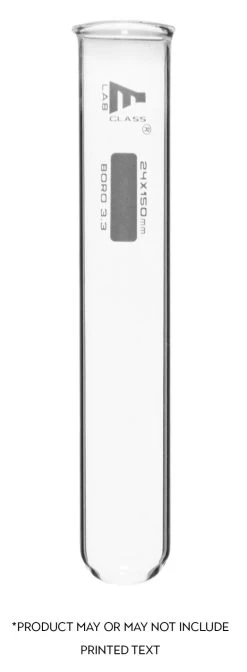 16PK Test Tubes, 50ml - Borosilicate 3.3 Glass - 1.2mm Thick Walls, Beaded Rim -Laboratory Instrument Store vkqshhxq5x1mpprzajbu 01921665 0a81 4f9e a526 f5e685b1a116