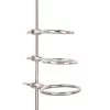 Retort Stand & Ring Set - 8"x5" Base, 23.6" Rod - 3", 4" & 5" Rings