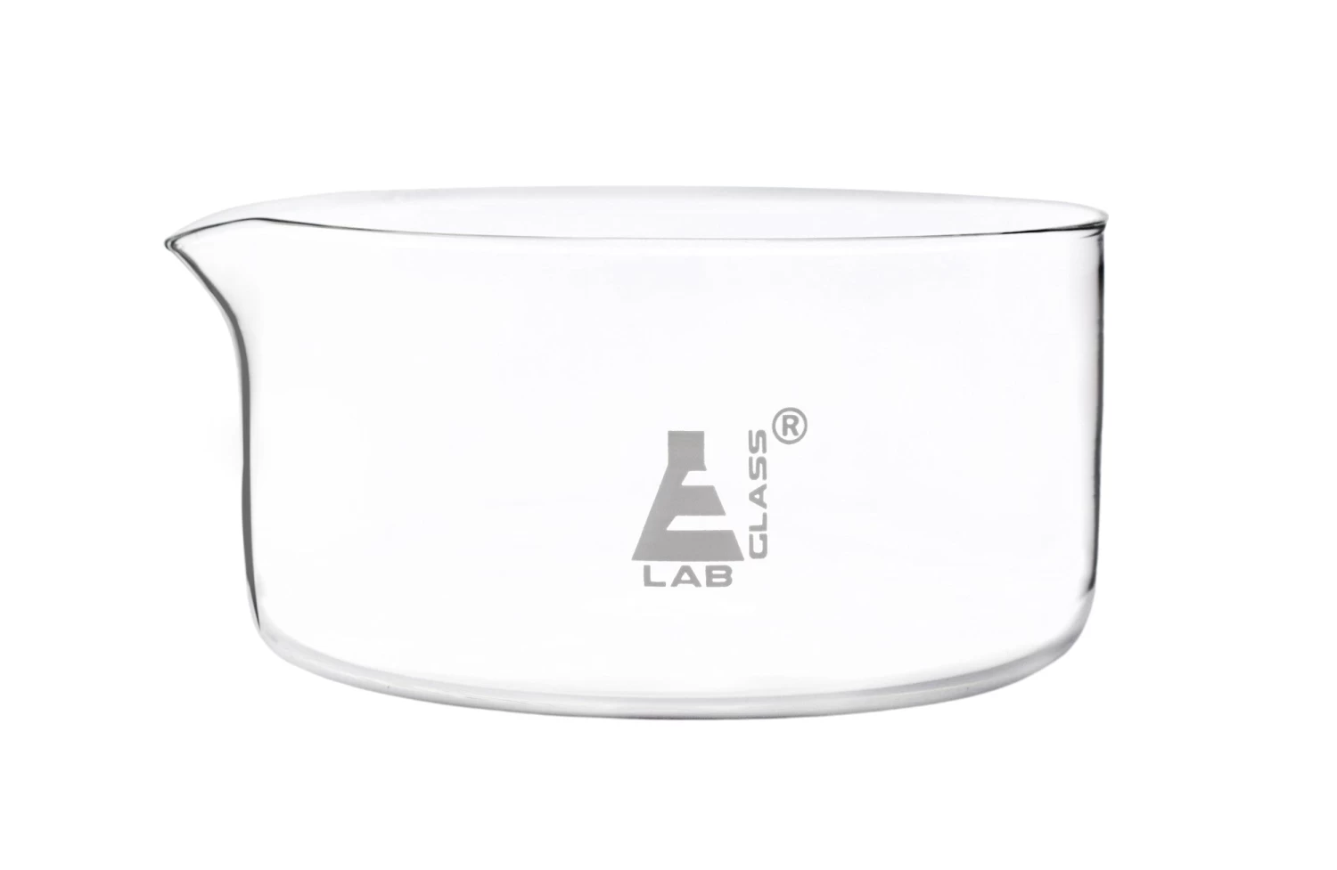 Crystallizing Dish, 1000ml - Flat Bottom - Borosilicate Glass - 1 Crystallizing Dish, 1000ml - Flat Bottom - Borosilicate Glass -