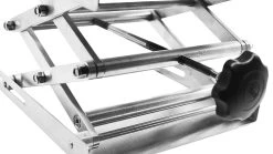 Extendable Laboratory And Fabrication Scissor Jack, 11 Inch (At Full Extension) - 9.75 Inch Platform - Stainless Steel -Laboratory Instrument Store vtkrxdh2lsozwvaow8m4