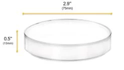 12PK Petri Dishes, 2.9" X 0.5" (75 X 13mm) - With Lid - Polypropylene Plastic 7 12PK Petri Dishes, 2.9" X 0.5" (75 X 13mm) - With Lid - Polypropylene Plastic -Laboratory Instrument Store vyuzb6oz0ix4vfshgbjp cd43b440 14de 48f2 8813 ed60eb24966e