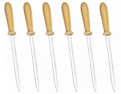 6PK Dropping Pipette, 6.75" - Glass With Latex Teat -