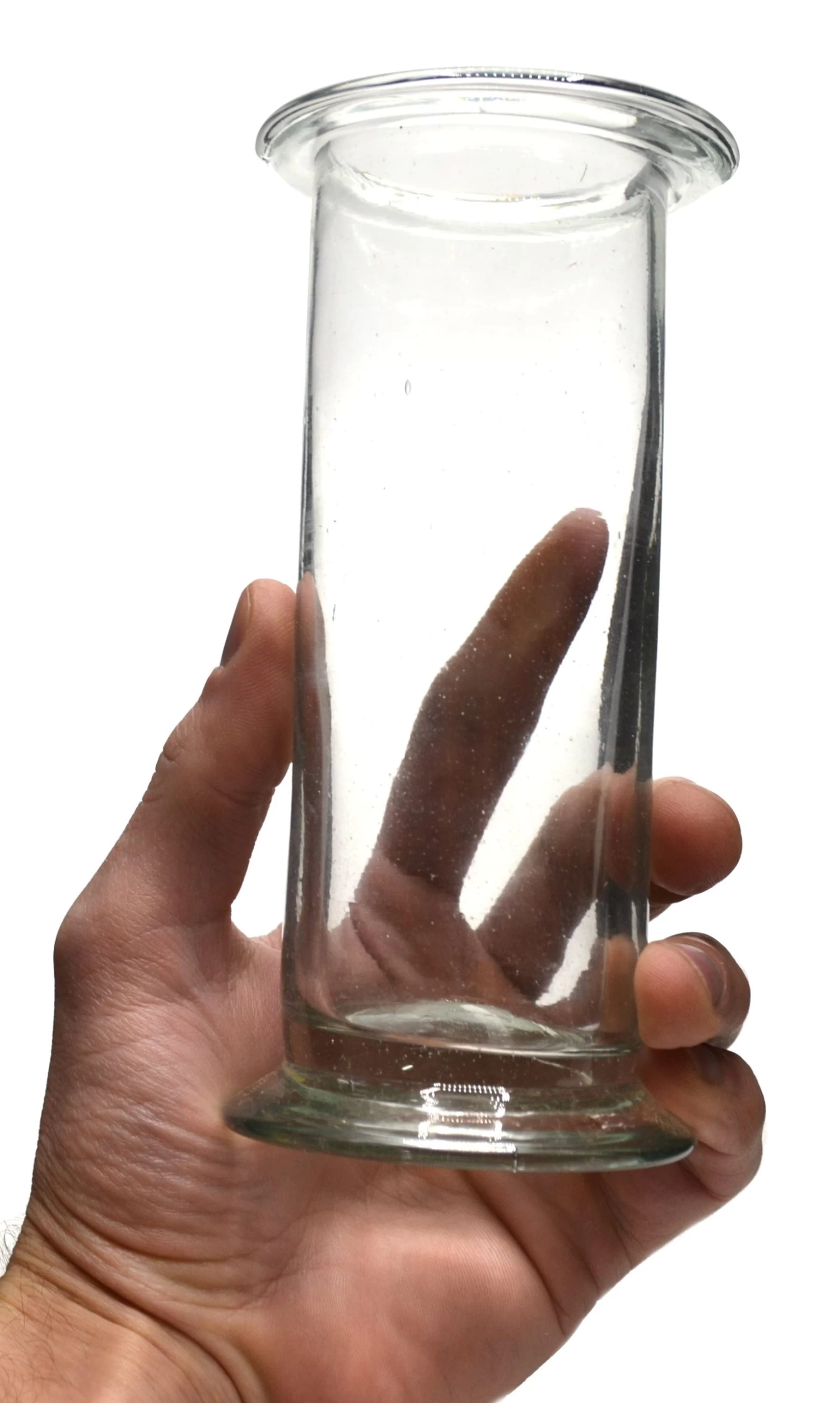 Gas Jar, 300ml - 6" X 2.24" - Soda Glass, Cylindrical - 2 Gas Jar, 300ml - 6" X 2.24" - Soda Glass, Cylindrical - - Image 2